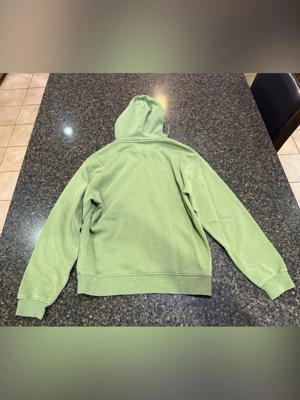Jordan Olive Green Flight Hoodie with Jumpman Logo